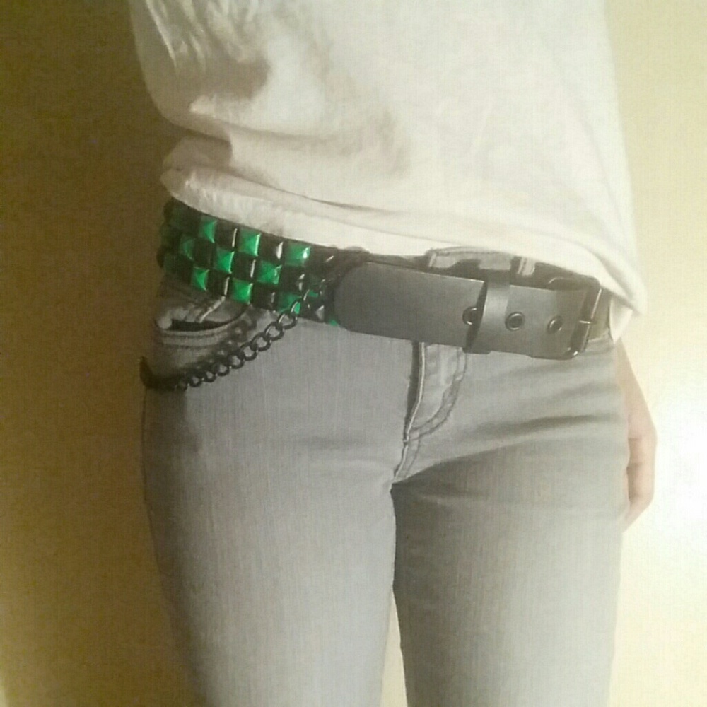 Hot Topic Checkered Belt