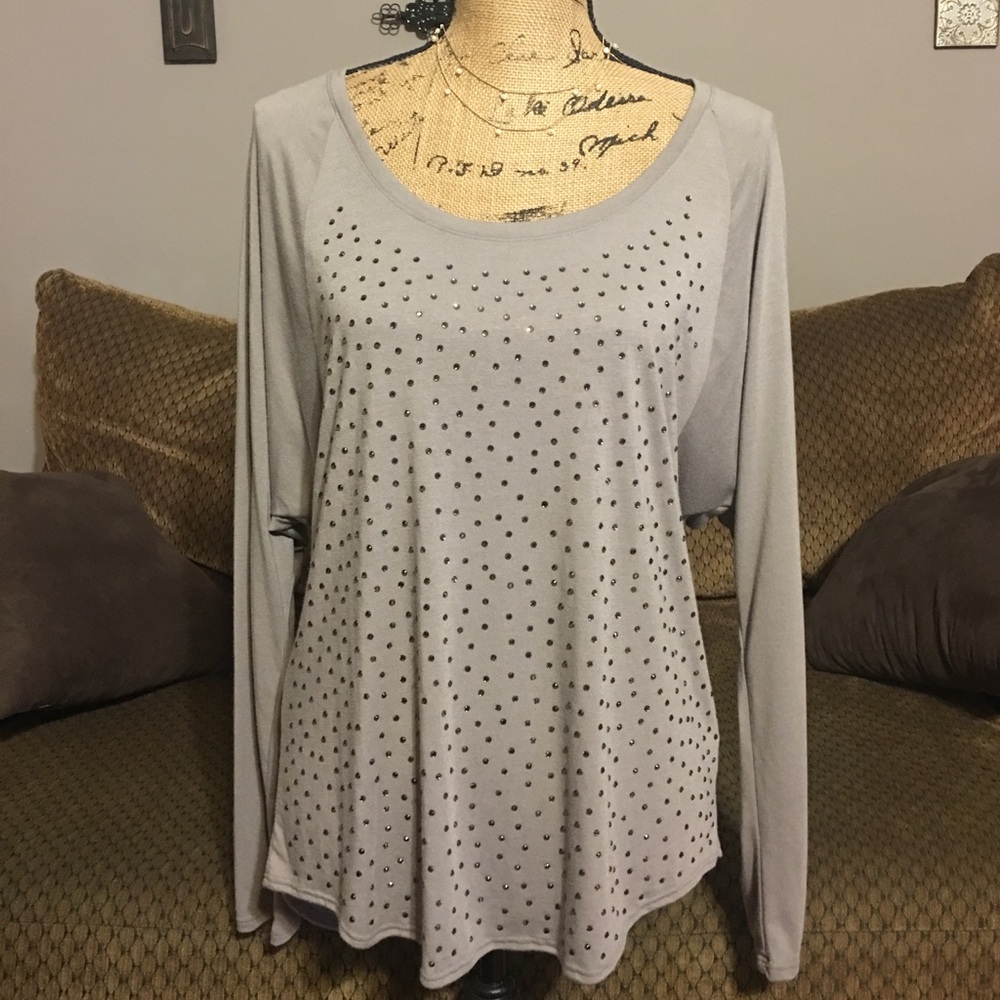 Michael Stars Beaded Top