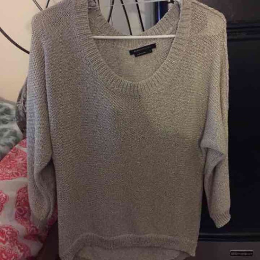 BCBG sparkly sweater
