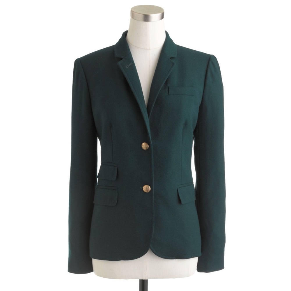 J. Crew Schoolboy Blazer in Pack Green