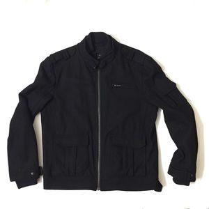 INC | Men's Large black wool coat