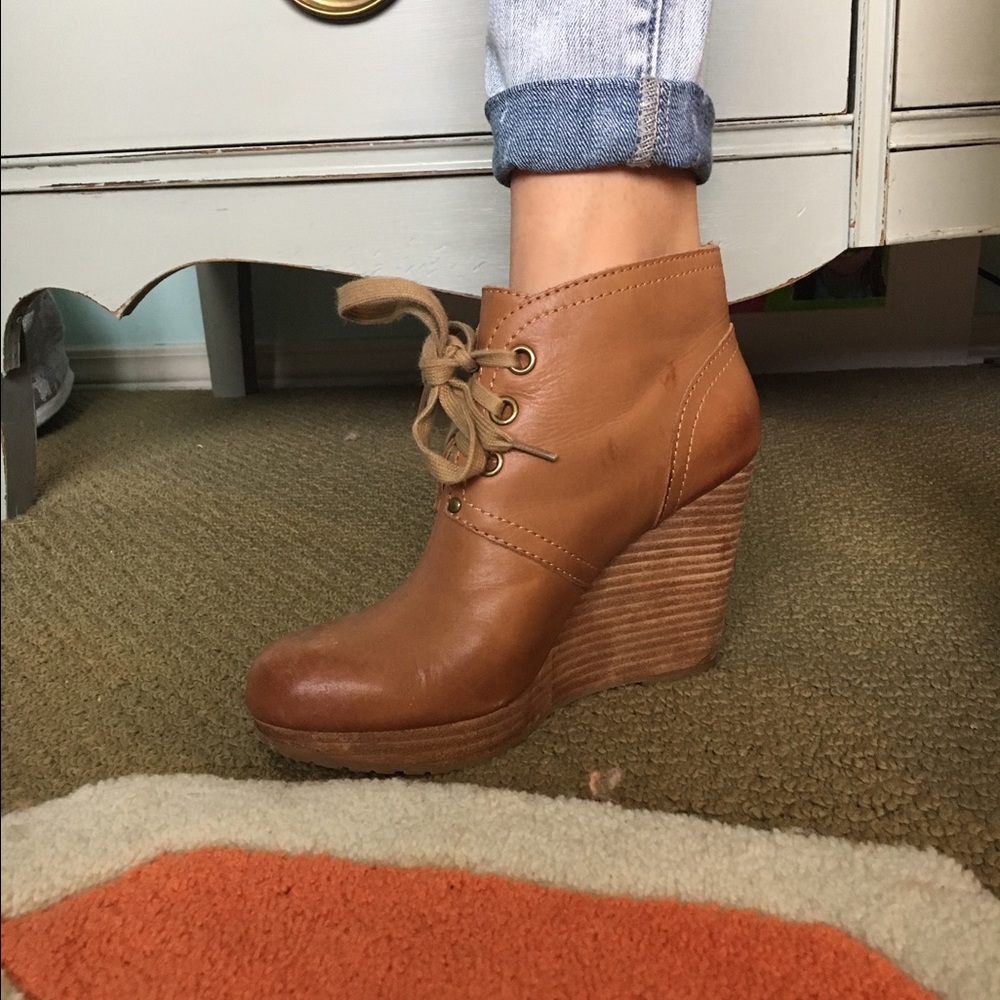 Lucky Wedge Booties