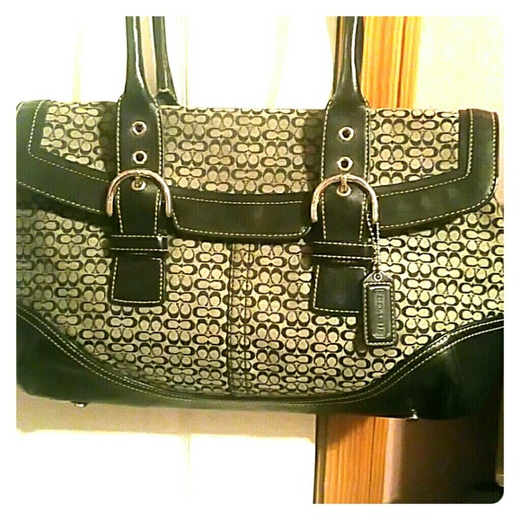 Coach Handbags - Authentic COACH Mini Signature C Large Soho