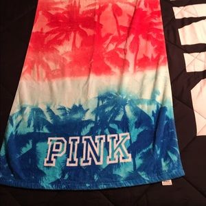 Victoria's Secret PINK beach towel LIKE NEW!!