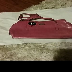 Women's small red tote new world tags
