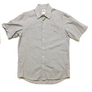 Men's Lacoste short sleeve shirt size 40