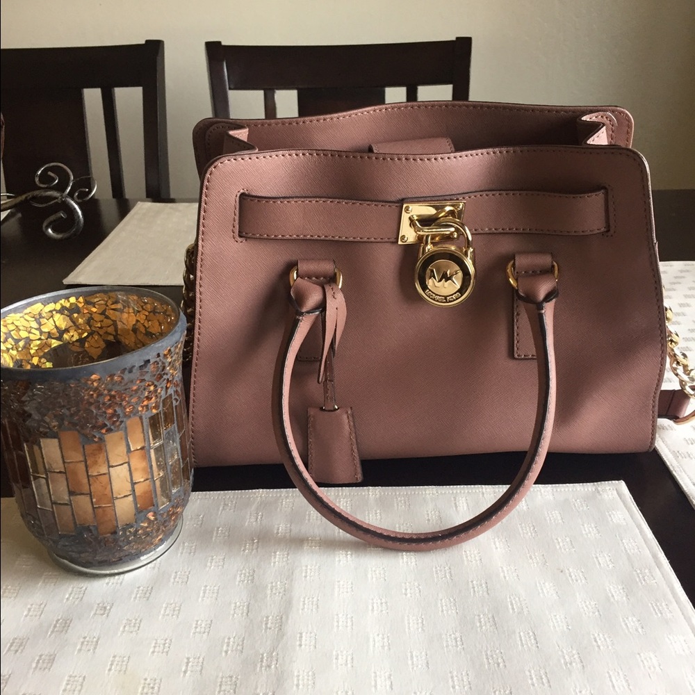 🎉Michael Kors Hamilton Saffiano Leather Satchel
