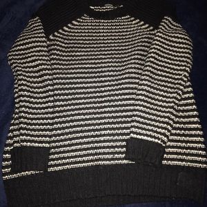 Black and white striped sweater!