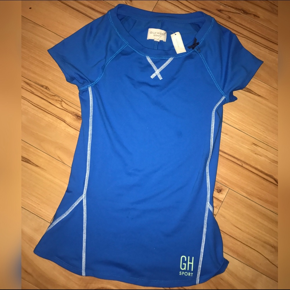 Gilly Hicks Sport Royal Blue Athletic Top NWT, XS
