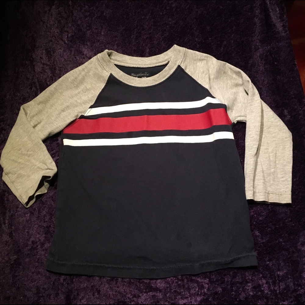 $2 when Bundled!!3t Play blue/grey baseball tee