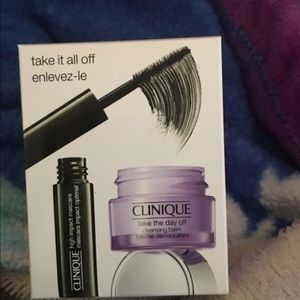 Clinique take the day off and mascara minis