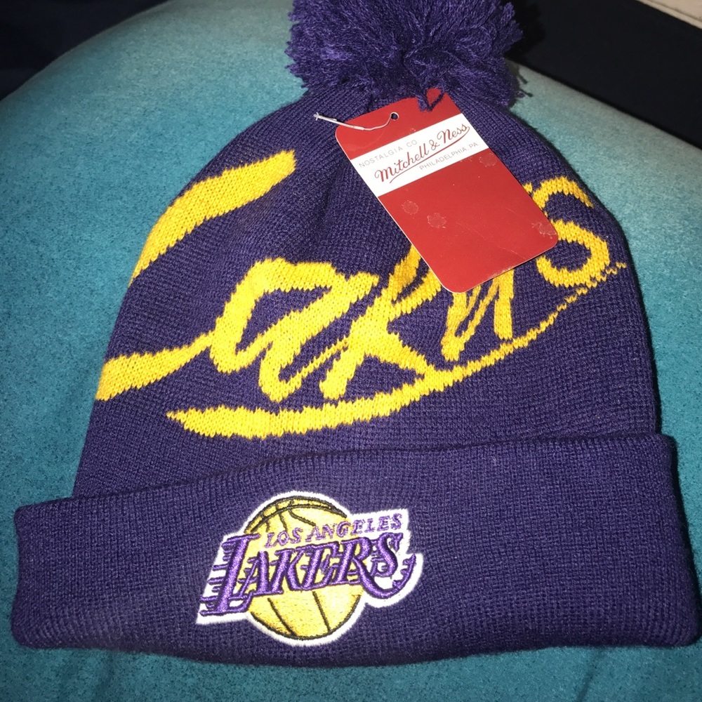 Mitchell & Ness LAKERS 🏀 Beanie