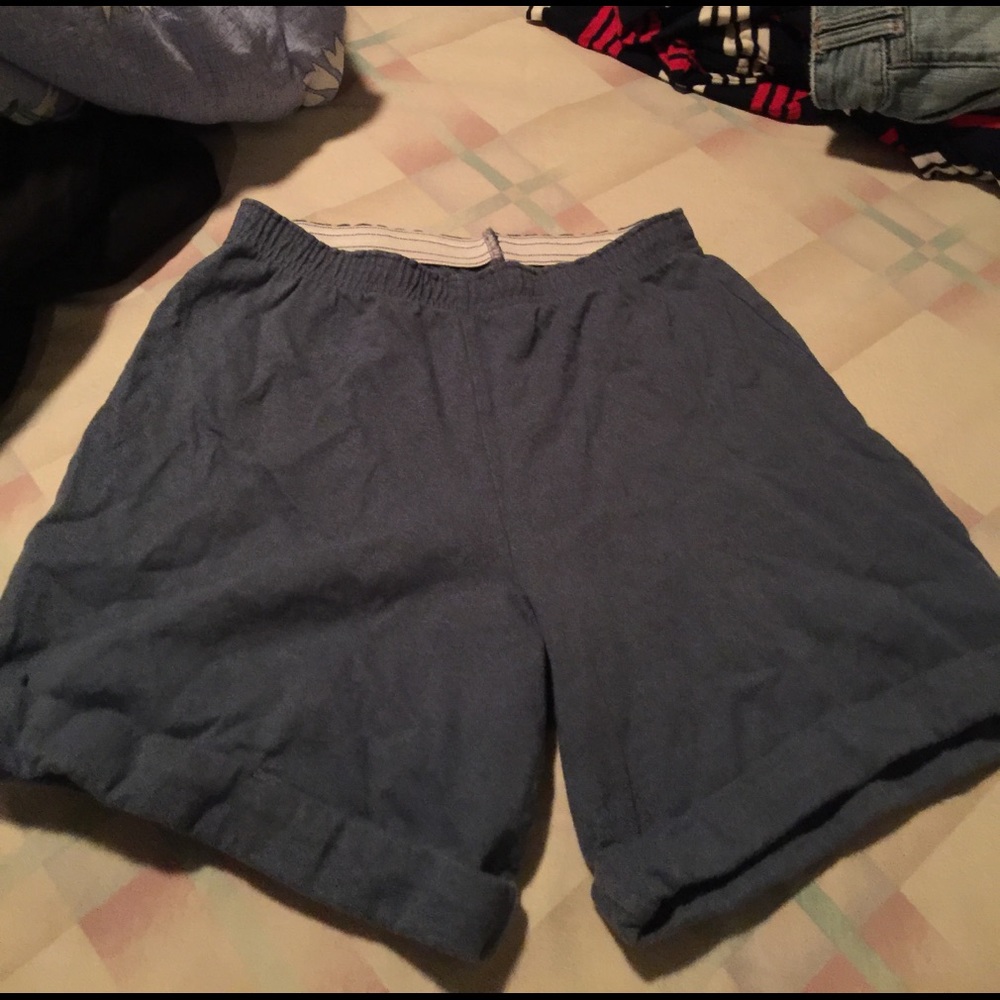 American apparel elastic waistband shorts S