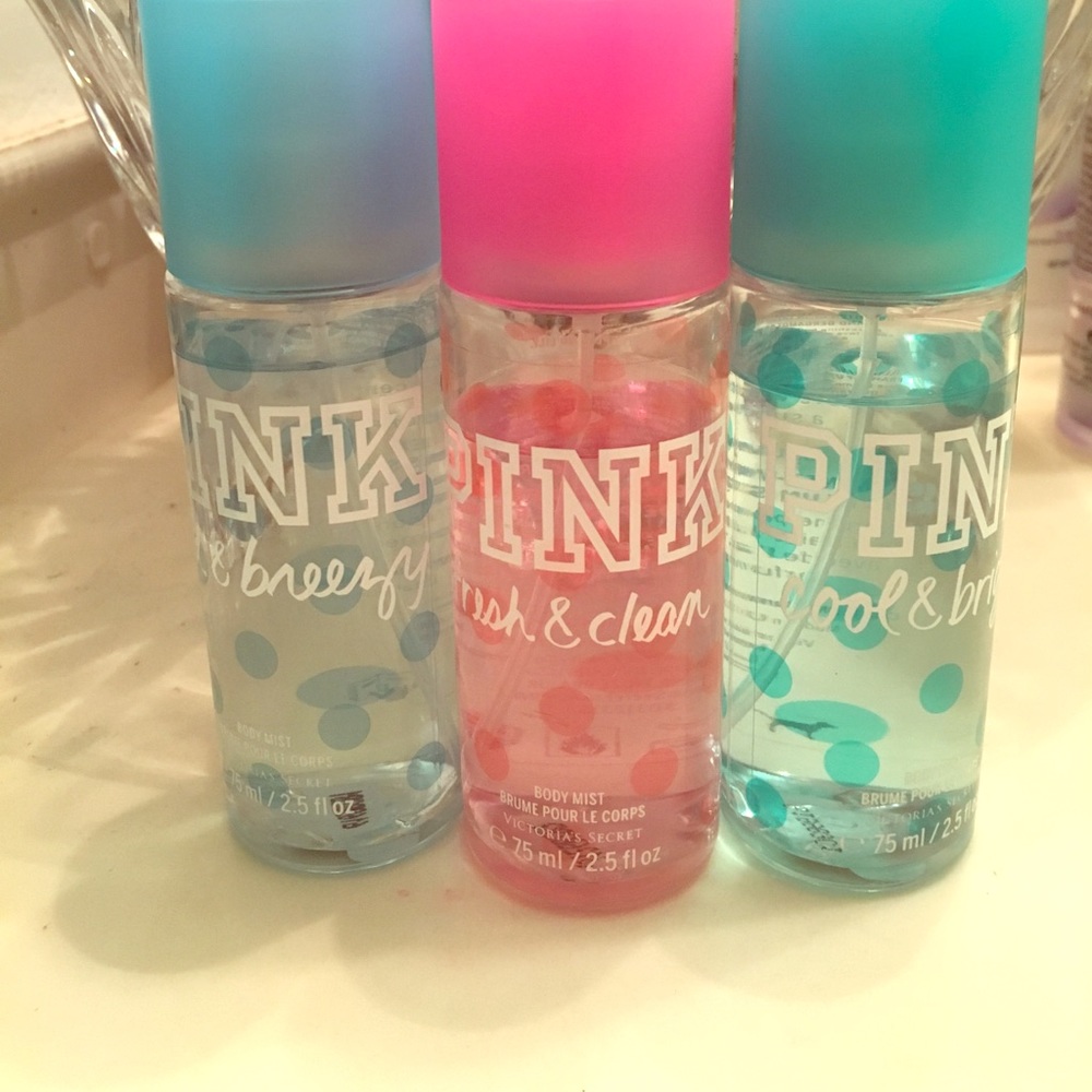 Pink Victoria Secret Body Mist