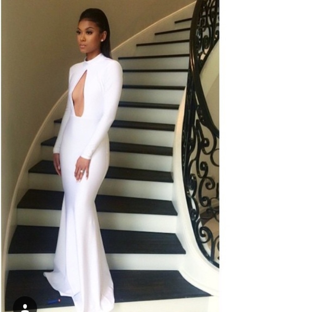 Lurelly white gown