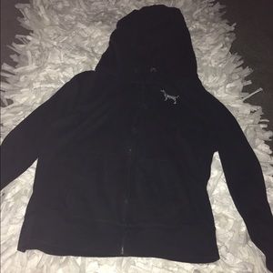 Victoria secret zip up hoodie