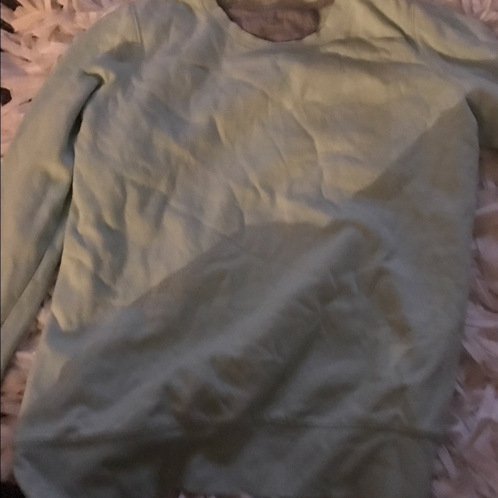 Mint green pullover