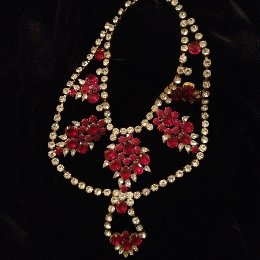 Pre world war ll Czech statement necklace