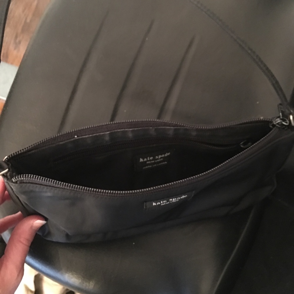 Kate Spade small black purse/bag with zipper closure