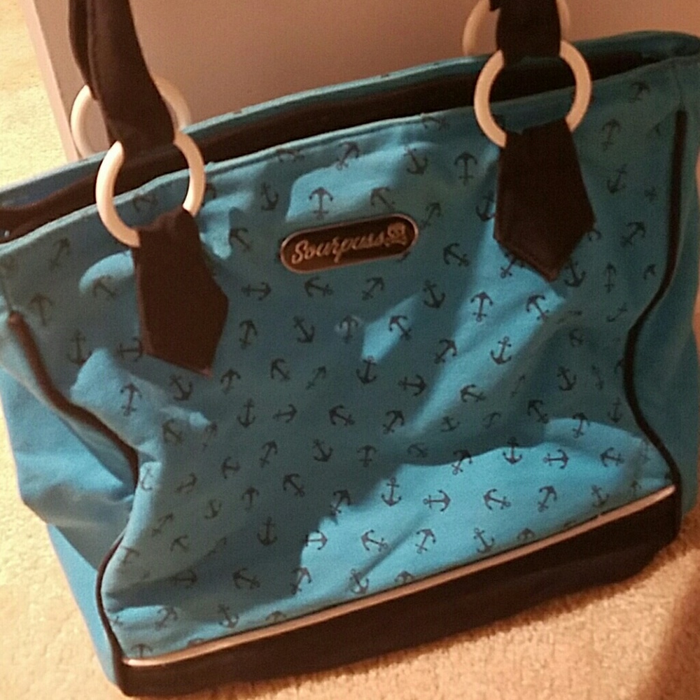 Large sour puss tote
