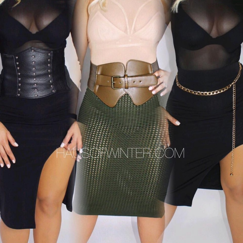 Corset, Belts accessories.