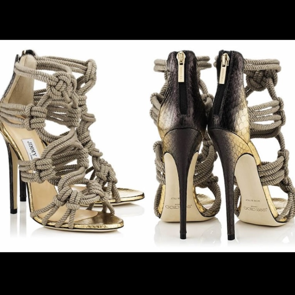 Jimmy Choo  Snake and Rope