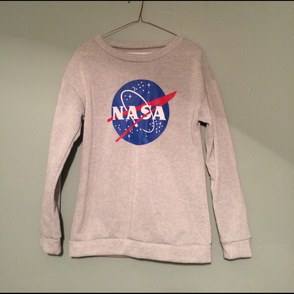 Grey NASA Crewneck