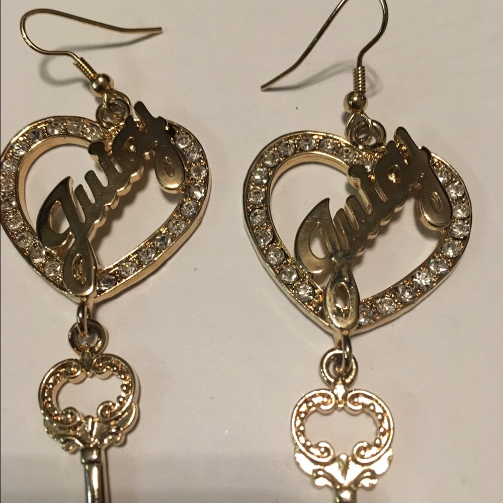 Vintage Juicy Couture Earrings with Bling!