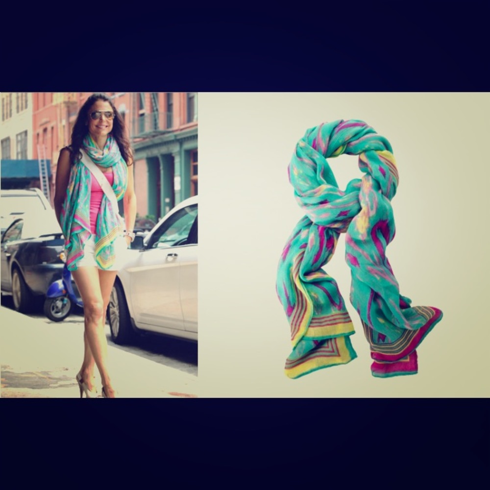 Stella and Dot Ikat scarf- shop closing Monday