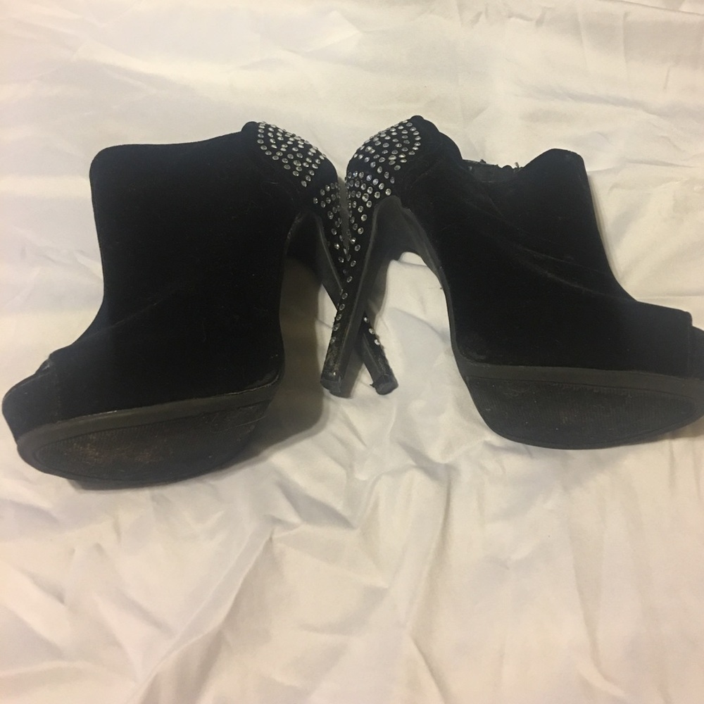 Debs peep toe high heels