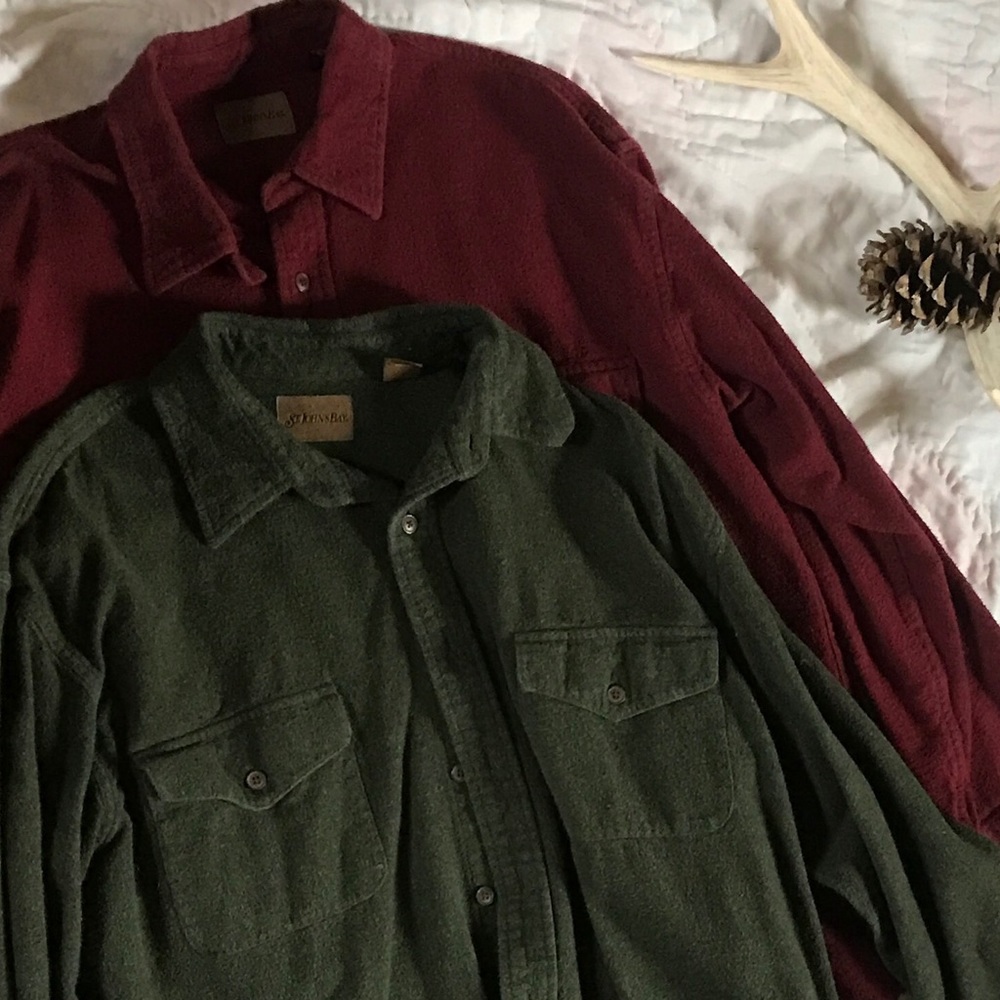 Men's heavy flannels