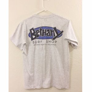 Vintage Surf Shop Tee - Heather Grey
