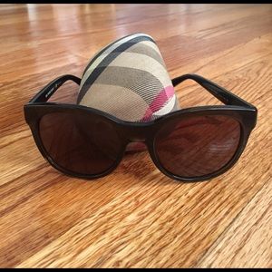 Brown Burberry Sunglasses