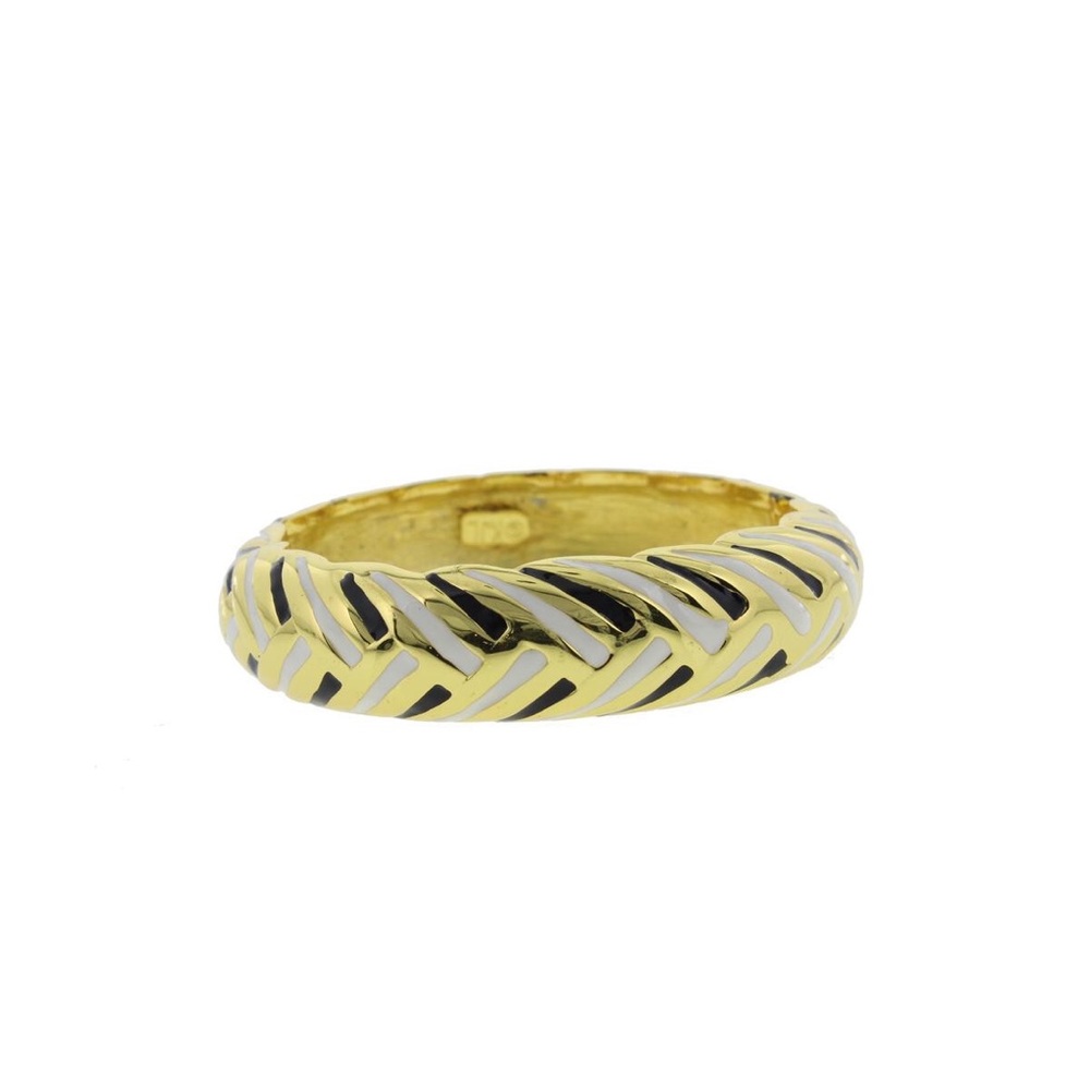 KENNETH JAY LANE Gold-Plated Bangle Bracelet