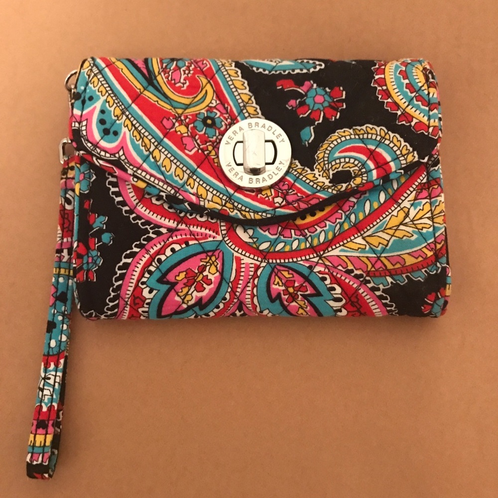 New without tags Vera Bradley turnlock wristlets