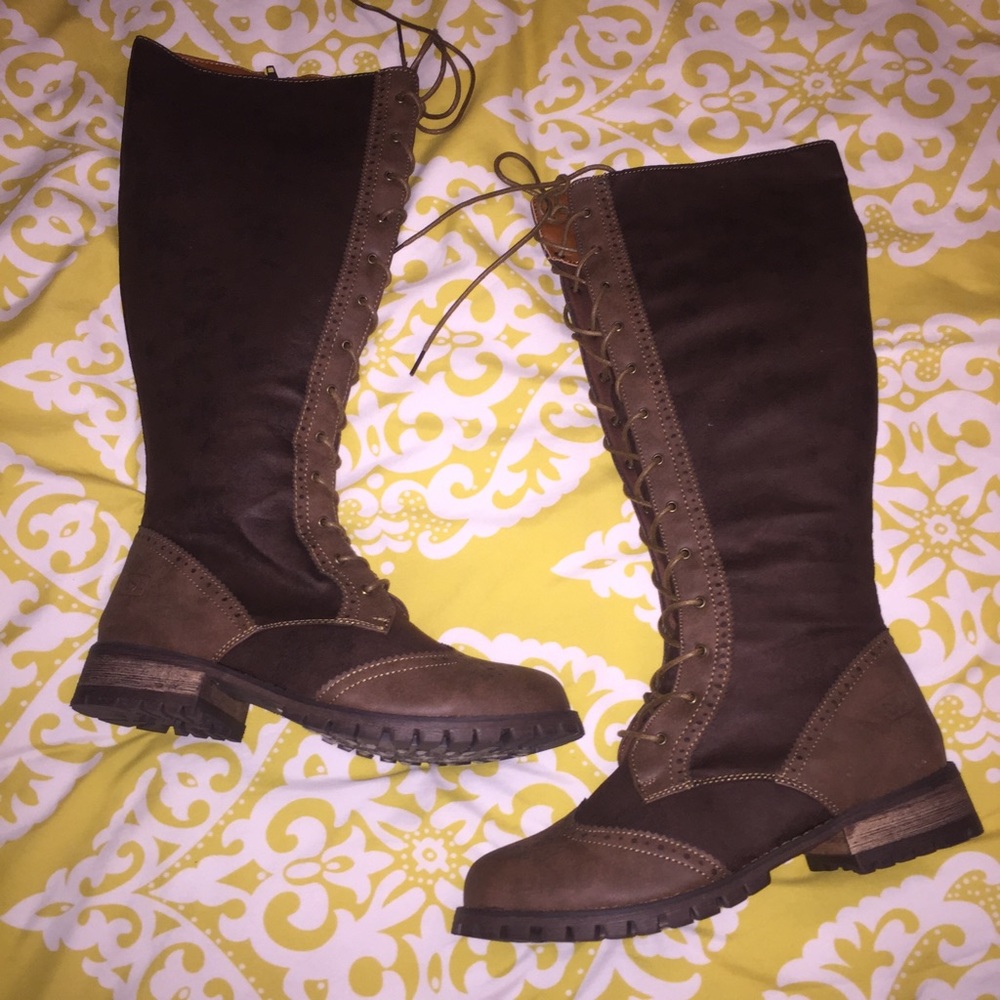 Knee high boots