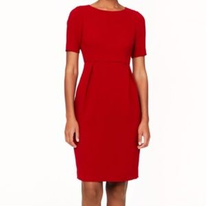 J.Crew Crepe Short Sleeve Dress