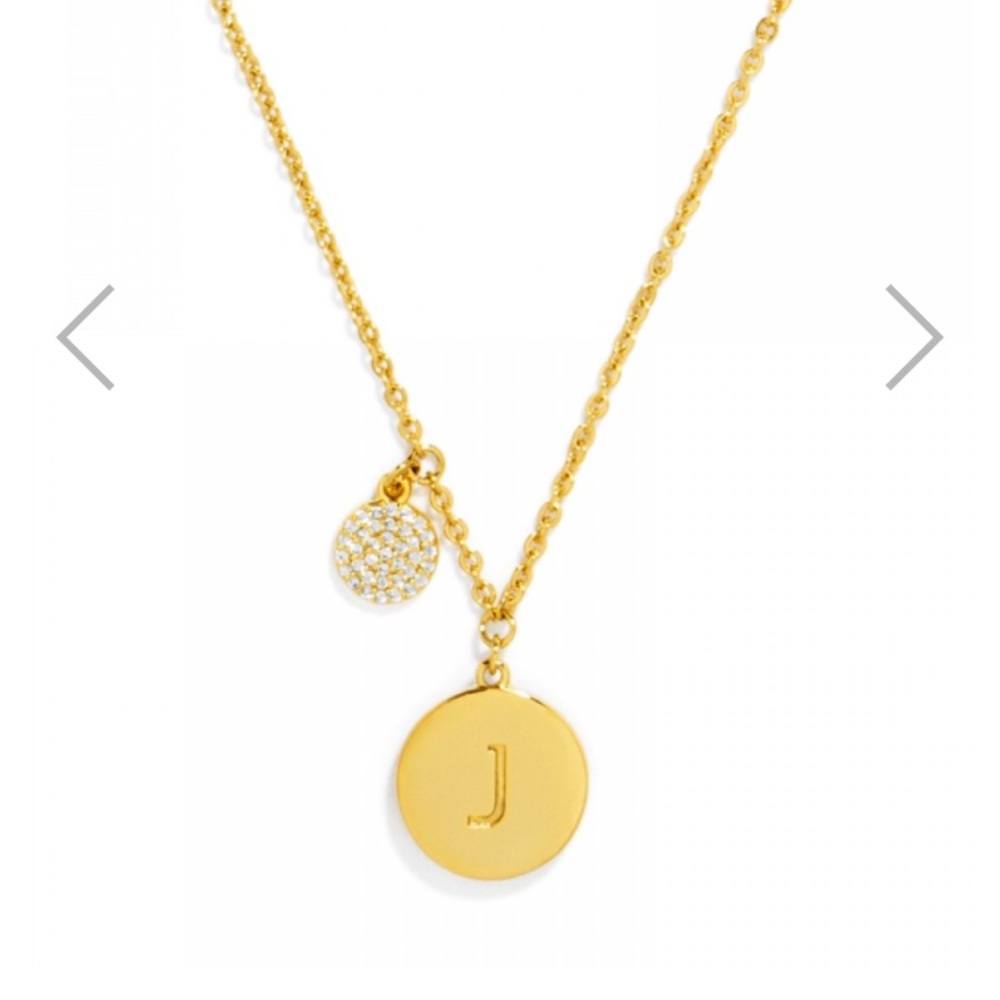 Bauble Bar Initial Necklace