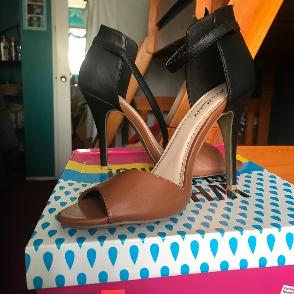 Ankle strap heels