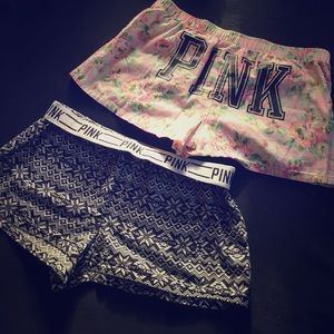 VS PINK SLEEP SHORTS BUNDLE