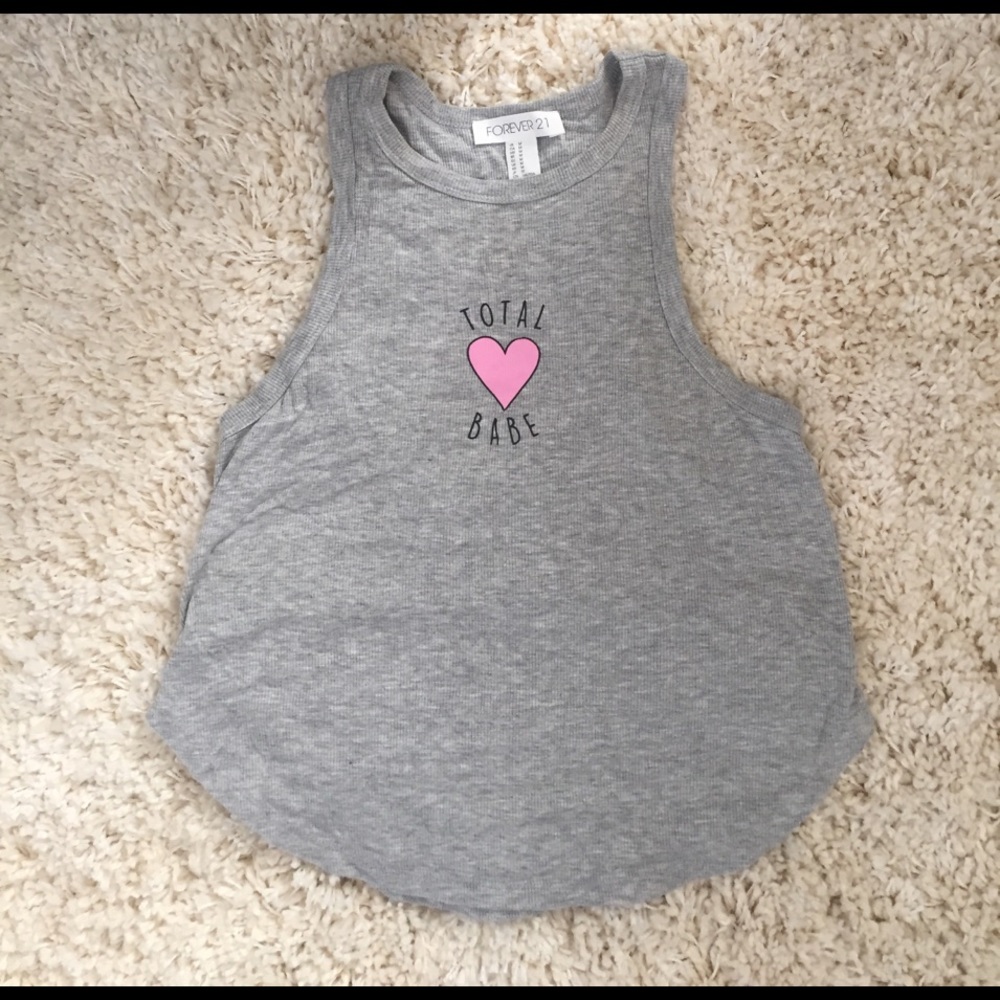 "Total Babe" Forever 21 tank top