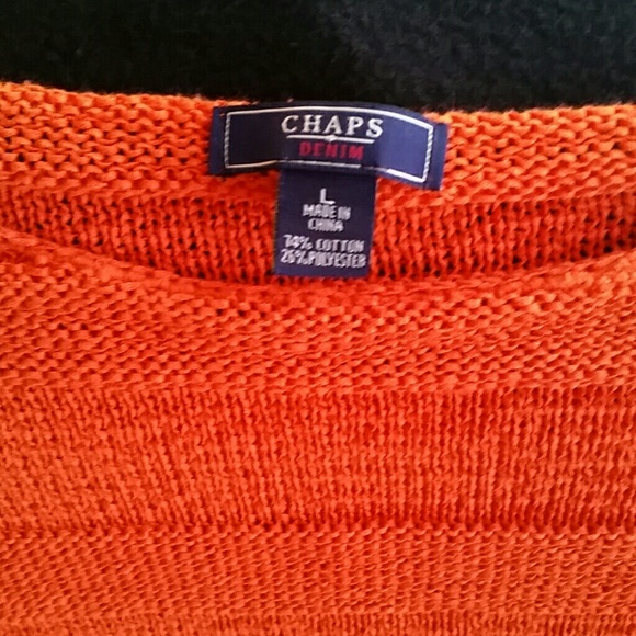 🌺Chaps crew neck spring sweater🌺 - Picture 4 of 4