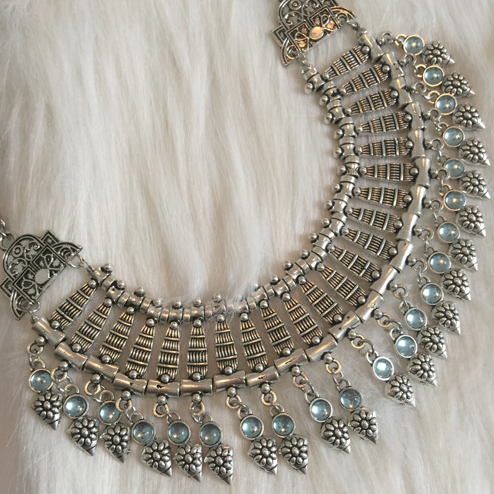 Boho Statement Necklace - Picture 2 of 4