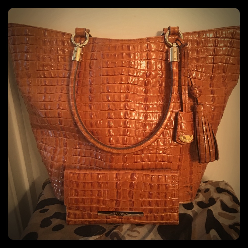 Brahmin Tote Bag and Wallet