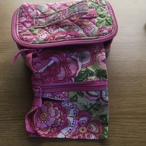 Vera Bradley cosmetic/make up bag