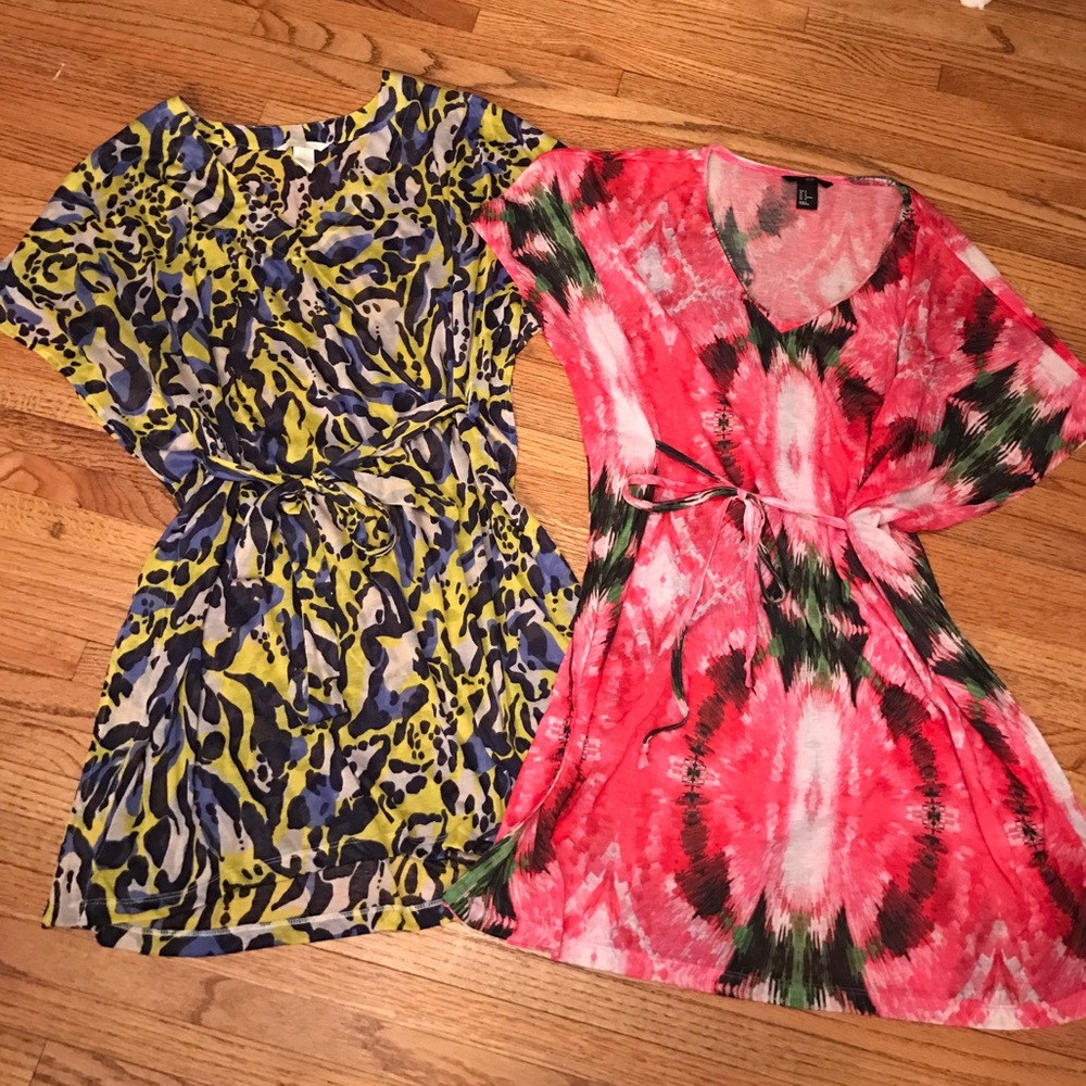 M H&M tunic tops