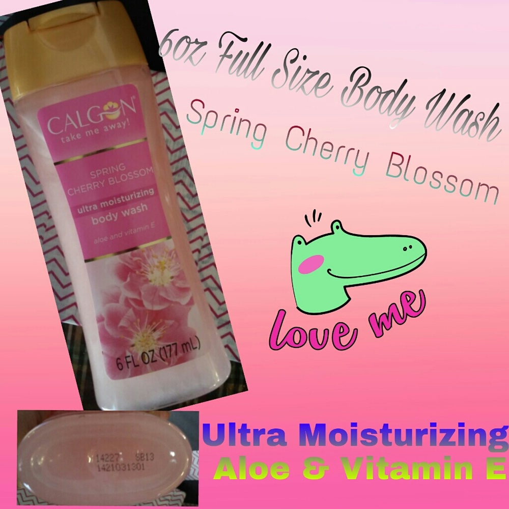 Calgon Spring Cherry Blossom Body Wash 6oz