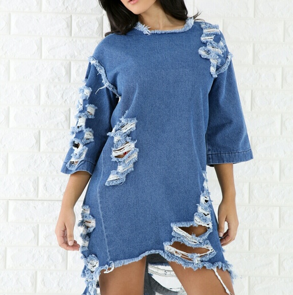 Denim Dress - Picture 4 of 5