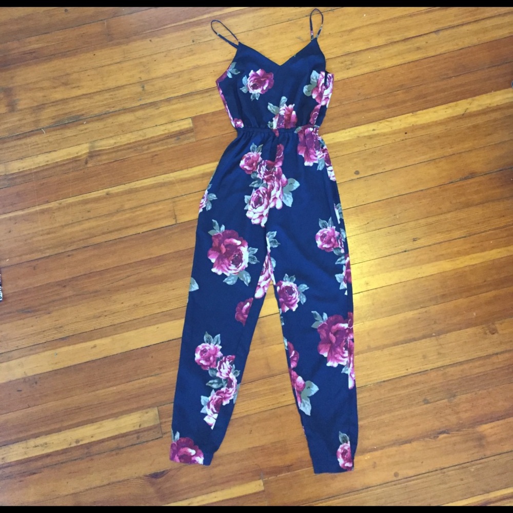 Forever 21 floral jumper