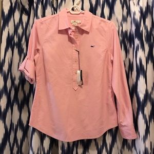 Vineyard Vines Pink Woven NWT